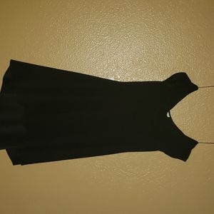 Black off the shoulder dress